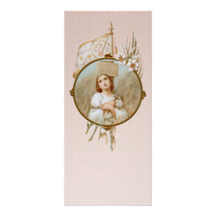St. Joan of Arc Burning at the Stake (BF01,Style2) Rack Card