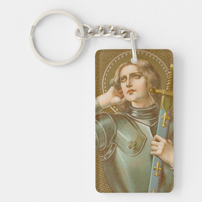 St. Joan of Arc (JM 28) Key Ring (Front)
