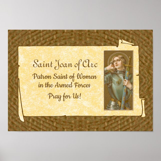 St. Joan of Arc (JM 28) Poster (Front)