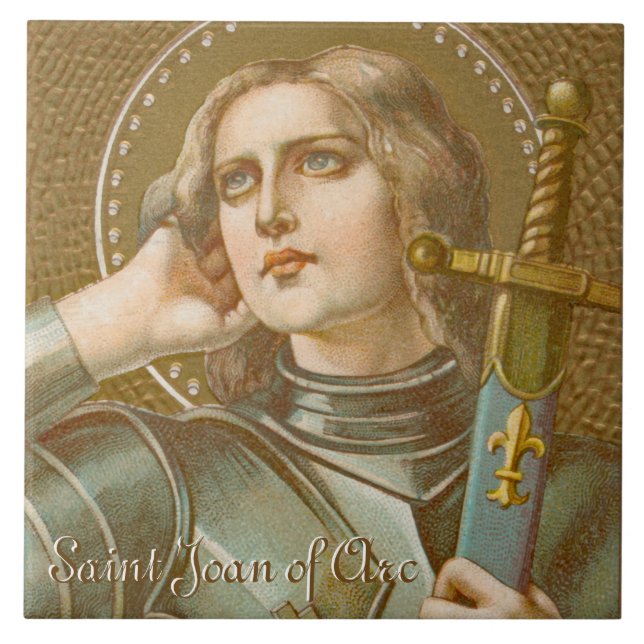 St. Joan of Arc (JM 28) Tile (Front)