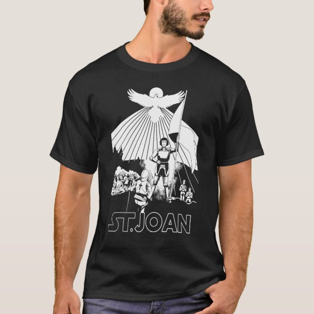 St Joan Of Arc T-Shirt (Front)