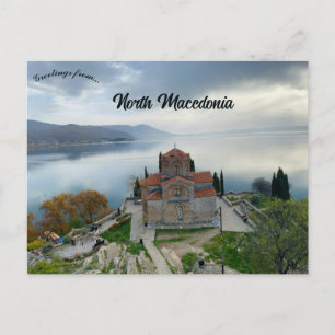 St John at Kaneo in Ohrid North Macedonia Postcard