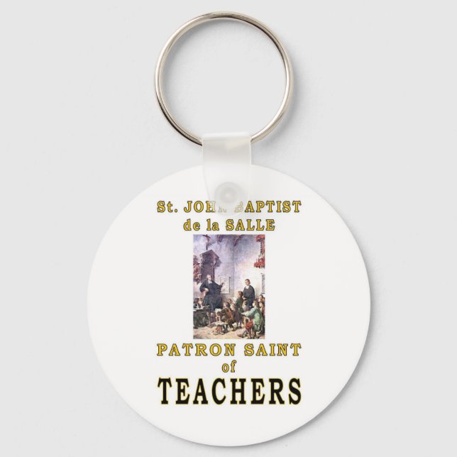 ST. JOHN BAPTIST de la SALLE Key Ring (Front)