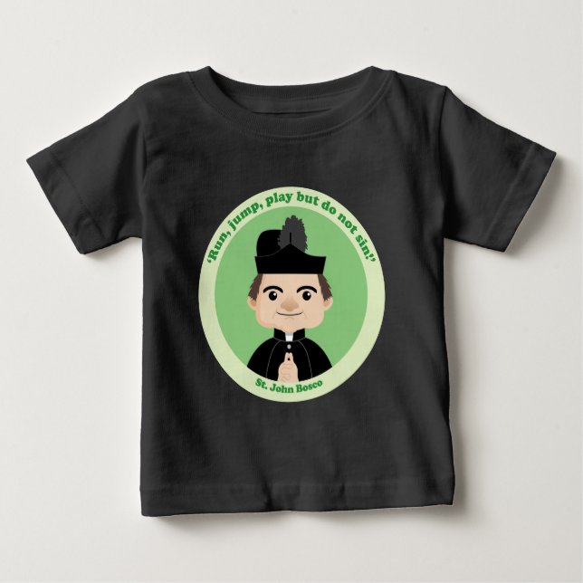 St. John Bosco Baby T-Shirt (Front)