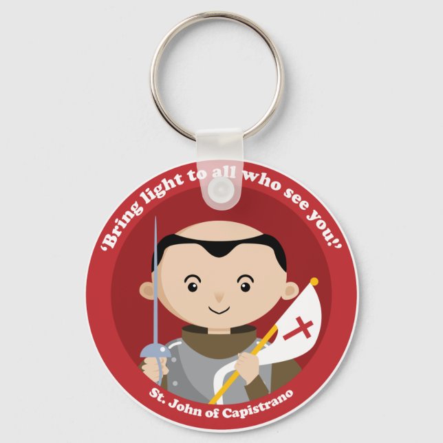 St. John Capistrano Key Ring (Front)