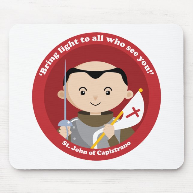 St. John Capistrano Mouse Pad (Front)