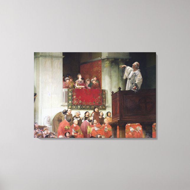 St. John Chrystostomos Canvas Print (Front)