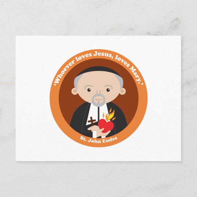 St. John Eudes Postcard (Front)