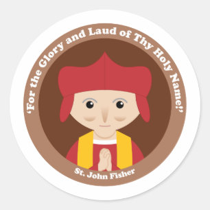 St. John Fisher Classic Round Sticker