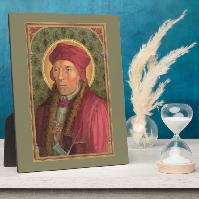 St. John Fisher (SAU 025) Plaque 1 8"x10" (Side)