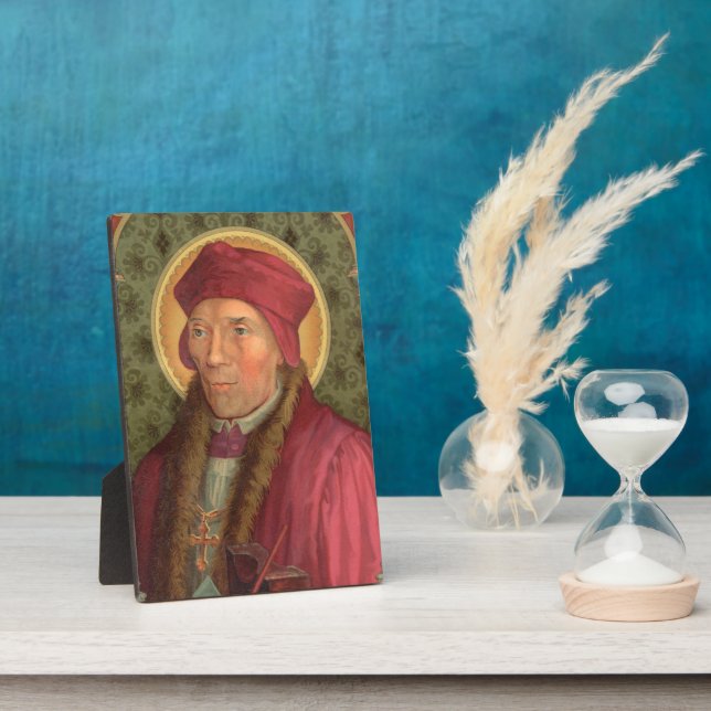 St. John Fisher (SAU 025) Plaque 2 5"x7" (Side)