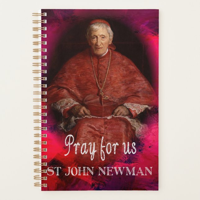 St John Henry Newman Catholic Saint  Planner (Front)