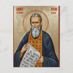 St. John Kronstadt Orthodox Christian Icon Postcard