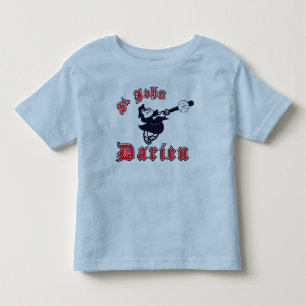 St. John Navy/Light Blue Ringer - Toddler T-Shirt