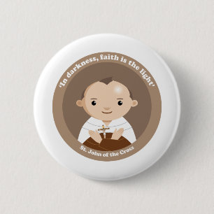 St. John of the Cross 6 Cm Round Badge