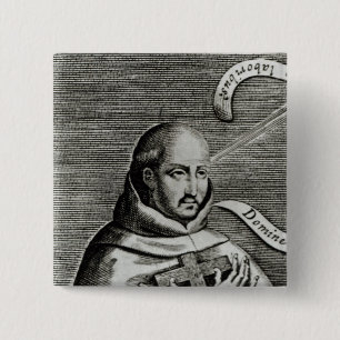 St. John of the Cross, detail 15 Cm Square Badge