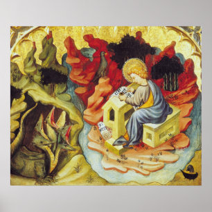 St. John on Patmos Poster
