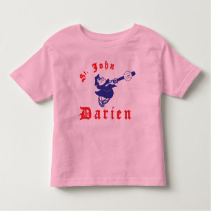 St. John Royal/Pink Ringer - Toddler Toddler T-Shirt