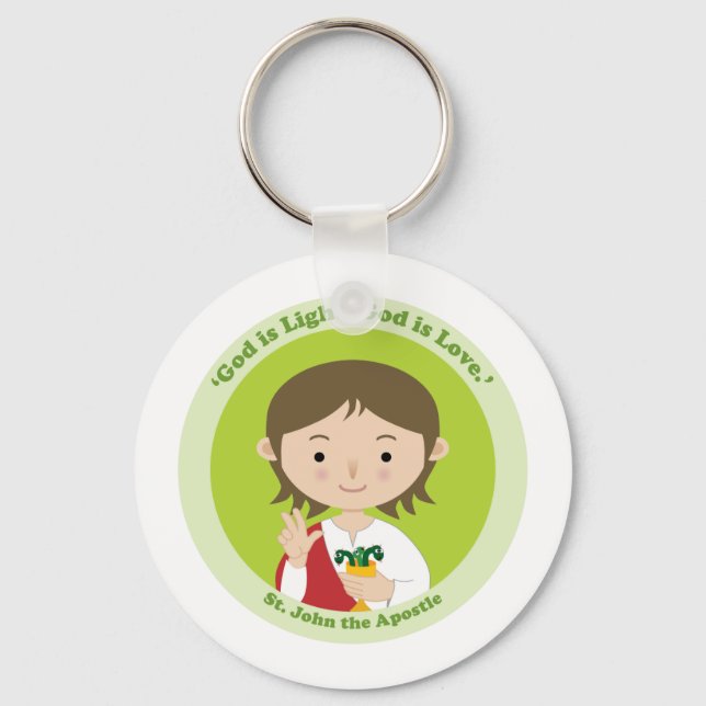 St. John the Apostle Key Ring (Front)