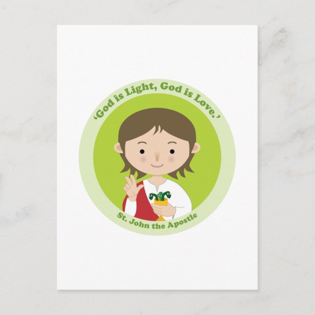 St. John the Apostle Postcard (Front)