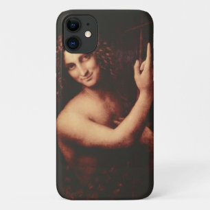 St John the Baptist by Leonardo da Vinci iPhone 11 Case