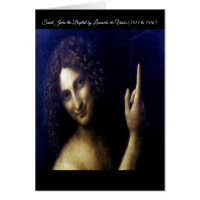 St John the Baptist by Leonardo da Vinci's