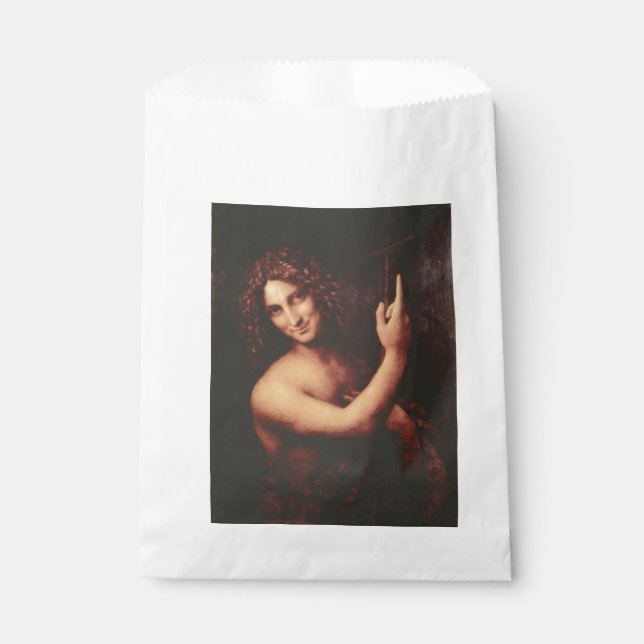 St John the Baptist by Leonardo daVinci Favour Bags (Front)