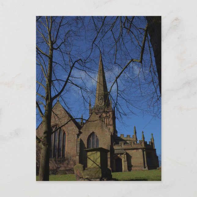 St John the Baptist Church Postcard (Front)