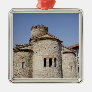 St. John the Baptist cruciform church 2 Metal Tree Decoration