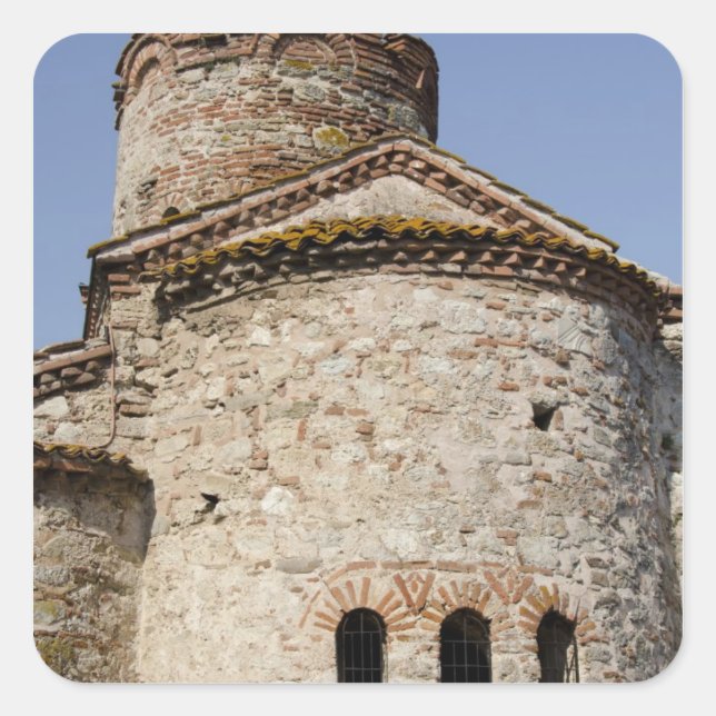 St. John the Baptist cruciform church Square Sticker (Front)