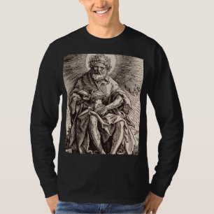 St. John the Baptist Holding the Lamb  T-Shirt