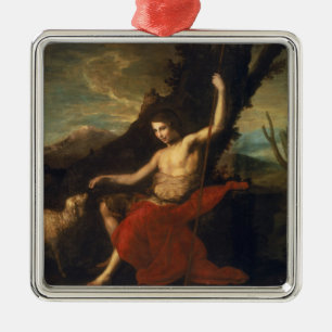 St. John the Baptist in the Wilderness Metal Tree Decoration