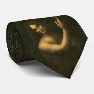 St John the Baptist Leonardo da Vinci Tie