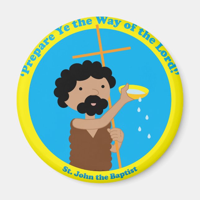 St. John the Baptist Magnet (Front)