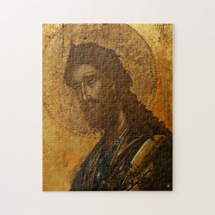 St. John the Baptist Orthodox Christian Icon Jigsaw Puzzle