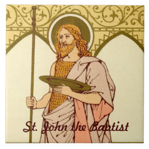 St. John the Baptist (RLS 06) Tile