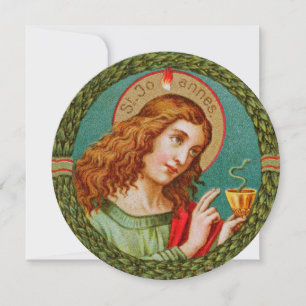 St. John the Divine (JMAS 06) Blank Greeting Card