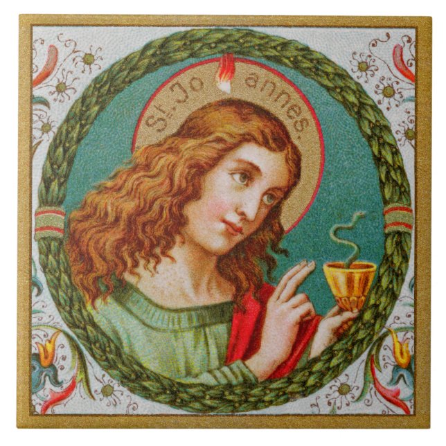 St. John the Evangelist (JMAS 06) Tile (Front)