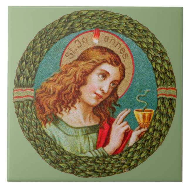 St. John the Evangelist (JMAS 06) Tile (Front)