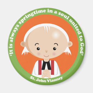 St. John Vianney Magnet