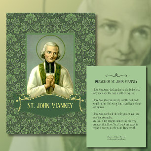 St. John Vianney, Priest Holy Cards