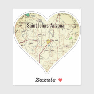St. Johns AZ Topo Map