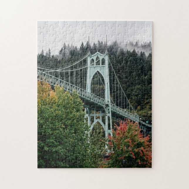 St. John's Bridge Jigsaw Puzzle (Vertical)