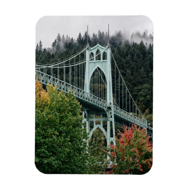 St. John's Bridge Magnet (Vertical)
