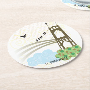 St. Johns Bridge Portland Coaster