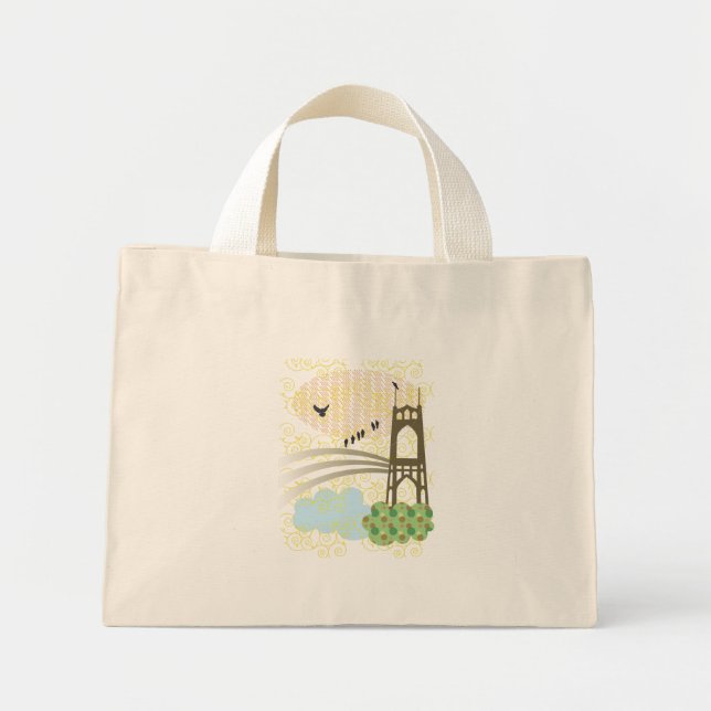 St. Johns Bridge Tote (Front)