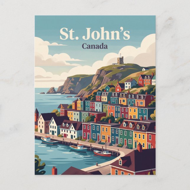 St. John's, Canada Postcard (Front)