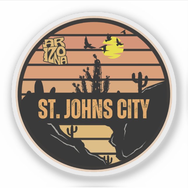 St. Johns city, Arizona (Front)