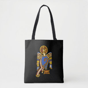 St. John's Eagle Celtic Knot Irish Mediaeval Art Tote Bag