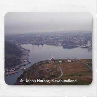 St. John's Harbour, Newfoundland Mousepad
